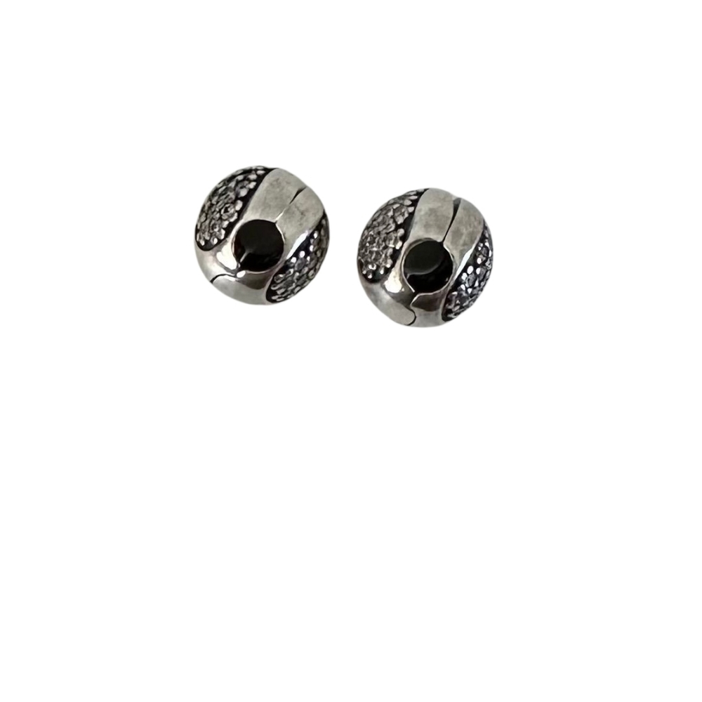Pandora “Love of My Life” Charms S925 ALE | Set of 2 | Clear CZ - Picture 3 of 5